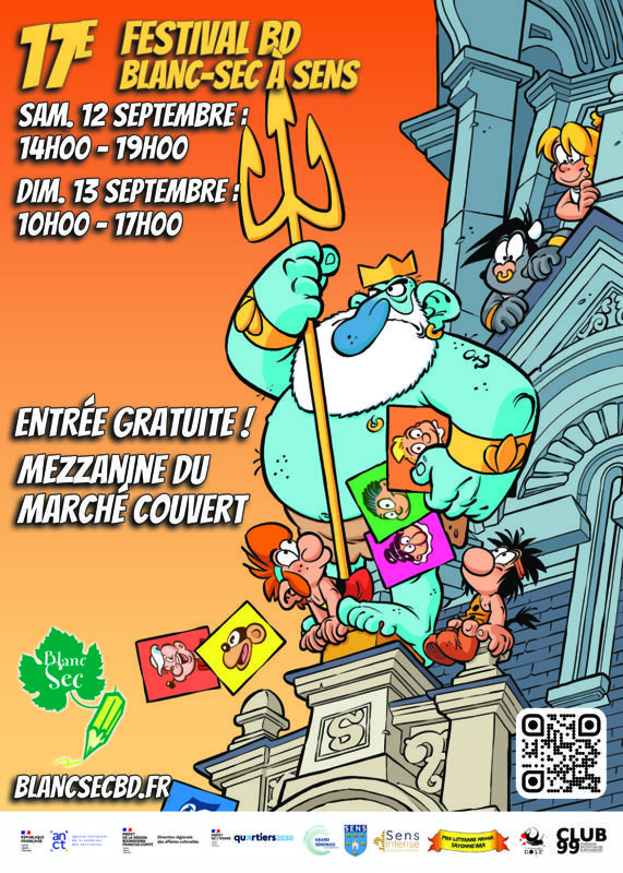 17e édition du festival Blanc-Sec de la bande dessinée
