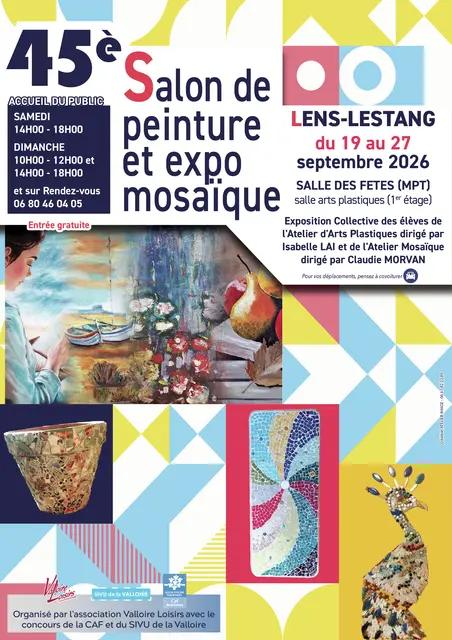 45ème Salon de Peinture et Expo Mosaïque