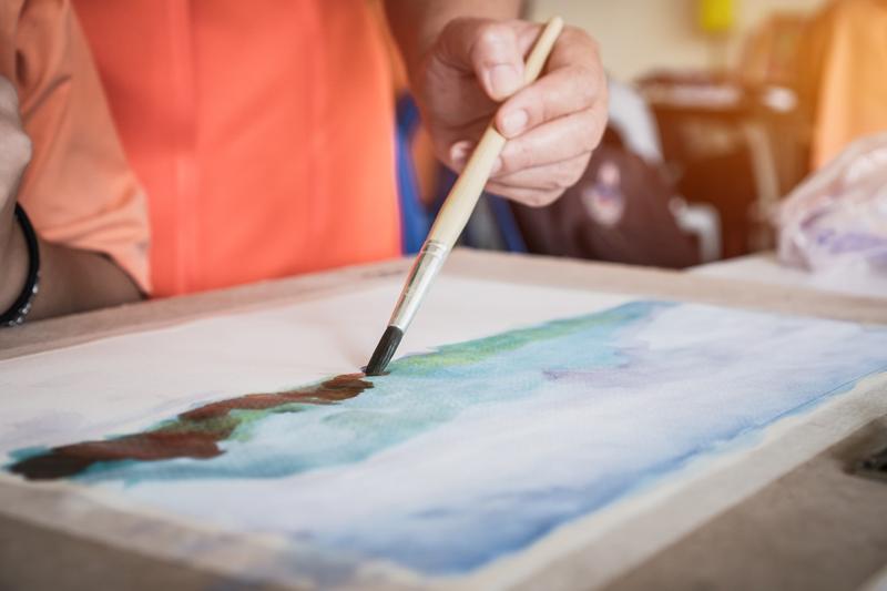Atelier Aquarelle Face à la Mer - la Tamarissière