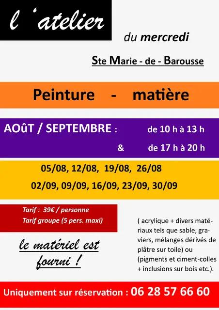Atelier Peinture Matière