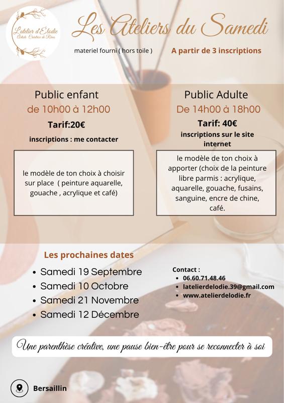 Ateliers peinture adultes