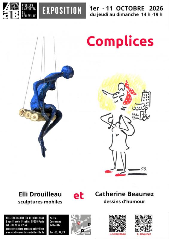 Complices : Catherine Beaunez, Ellie Drouilleau