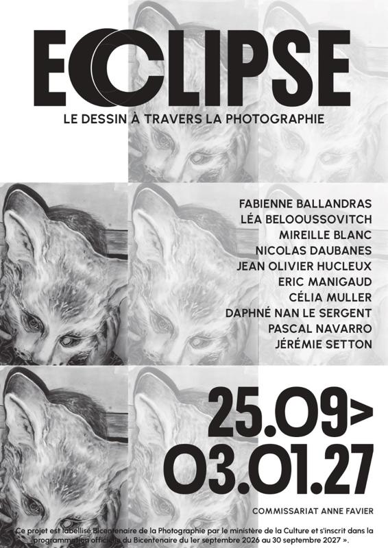 Éclipse, le dessin à travers la photographie