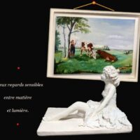 Exposition Anne Procureur, sculpture et Marcel Renard, peinture