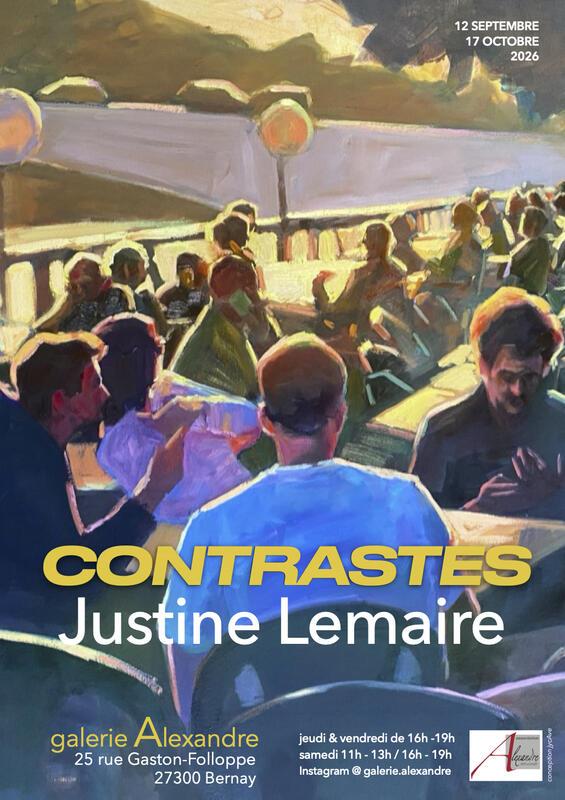 Exposition "Contrastes" de Justine Lemaire
