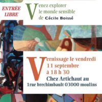 Exposition : Le monde sensible de Cécile Boissé