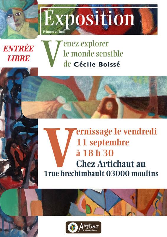 Exposition : Le monde sensible de Cécile Boissé
