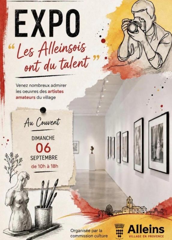 Exposition "Les Alleinsois ont du talent"
