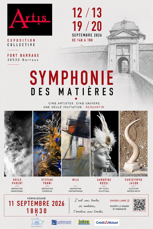 Exposition "Symphonie des matières"
