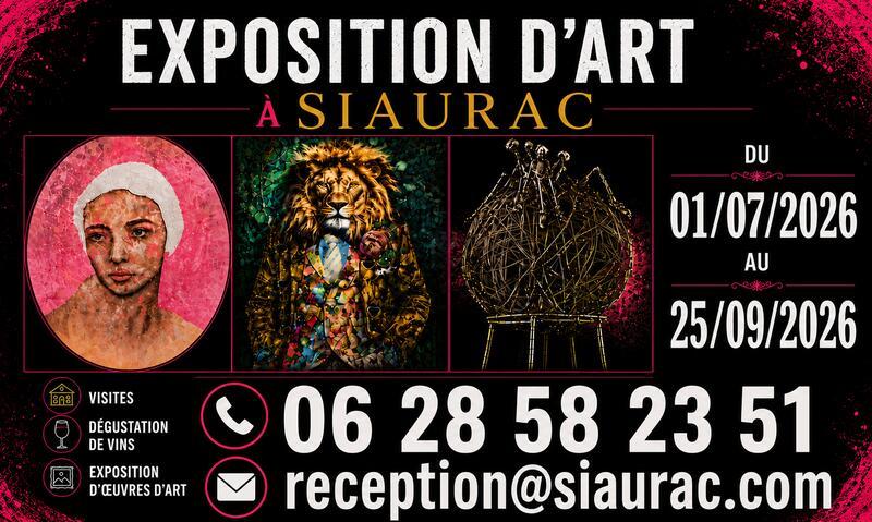 Exposition d'art à Siaurac