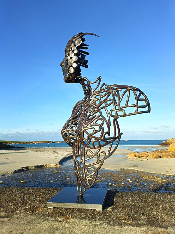 Exposition de Jean-Philippe Canal - sculptures de métal