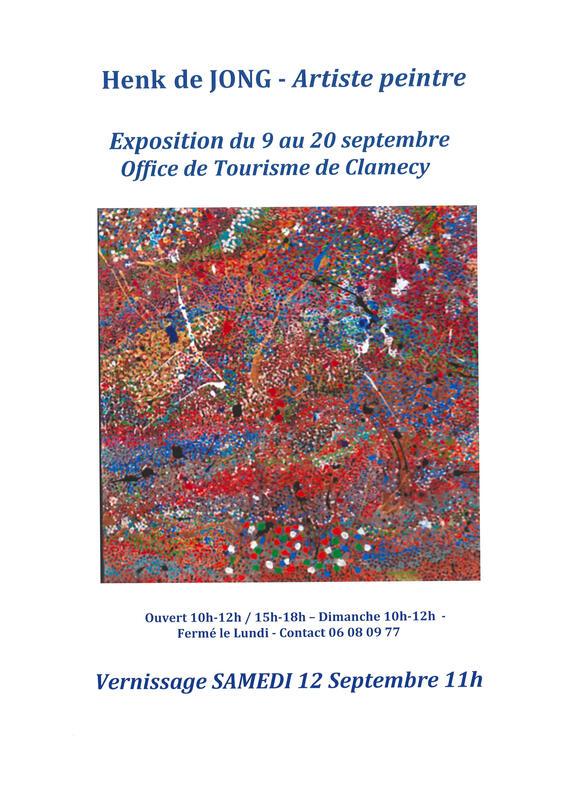 Exposition de peinture - Henk de Jong