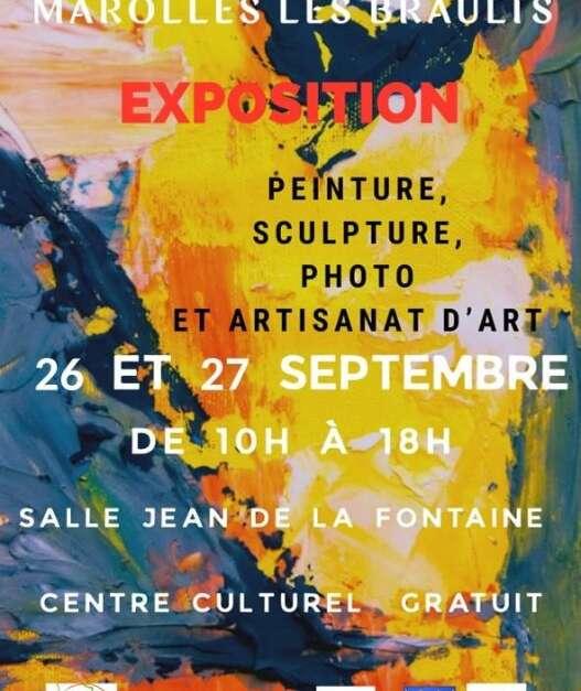 Exposition de peinture, sculpture, photographie et artisanat d'art