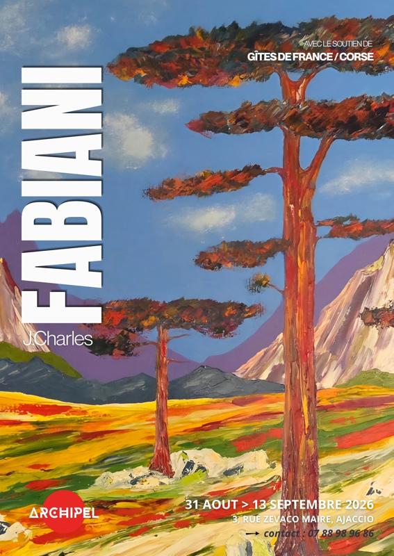 Exposition de peintures de l&rsquo;artiste Jean-Charles Fabiani