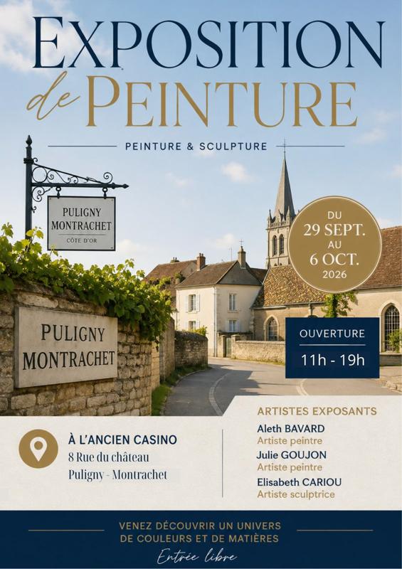 Exposition de peintures et sculptures