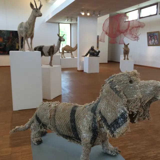 Exposition de sculptures