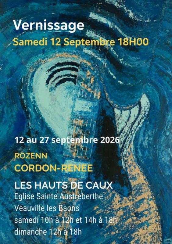 Exposition des peintures de Rozenn Cordon-Renée