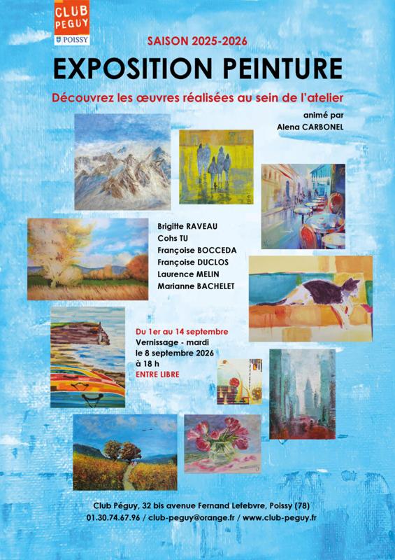 Exposition peinture