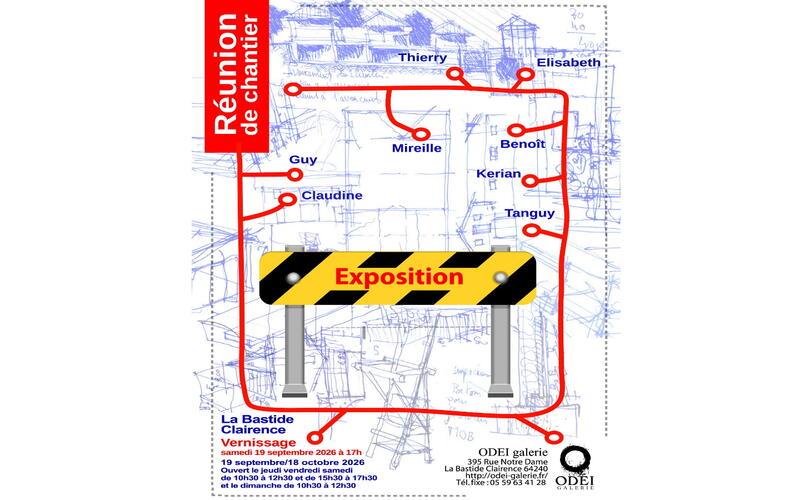 Journées Européennes du patrimoine : exposition " Réunion de chantier "