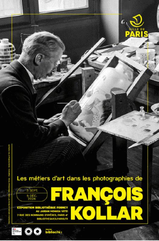 Les métiers d'art dans les photographies de François Kollar