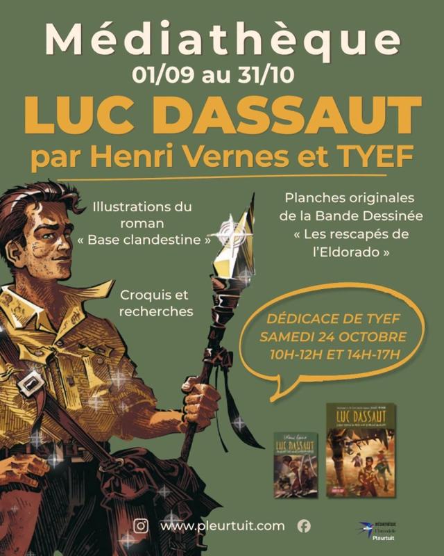 Médiathèque de Pleurtuit - Exposition Luc Dassaut