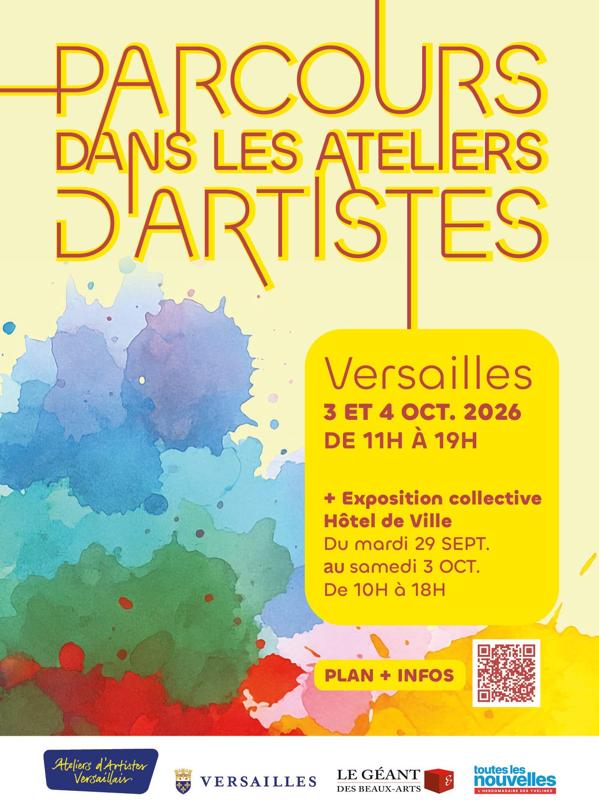 Parcours dans les Ateliers d’Artistes Versaillais