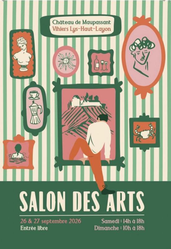 Salon des Arts au Château de Maupassant