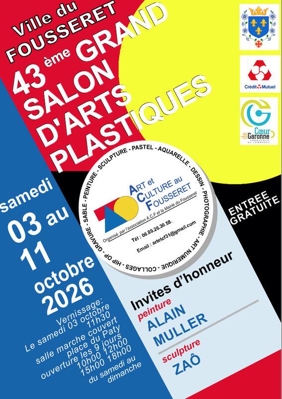 43 Eme Salon d'Arts Plastiques du Fousseret