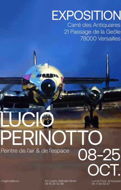 Carré à la farine – Lucio Perinotto « Peintre de l’air et de l’espace »