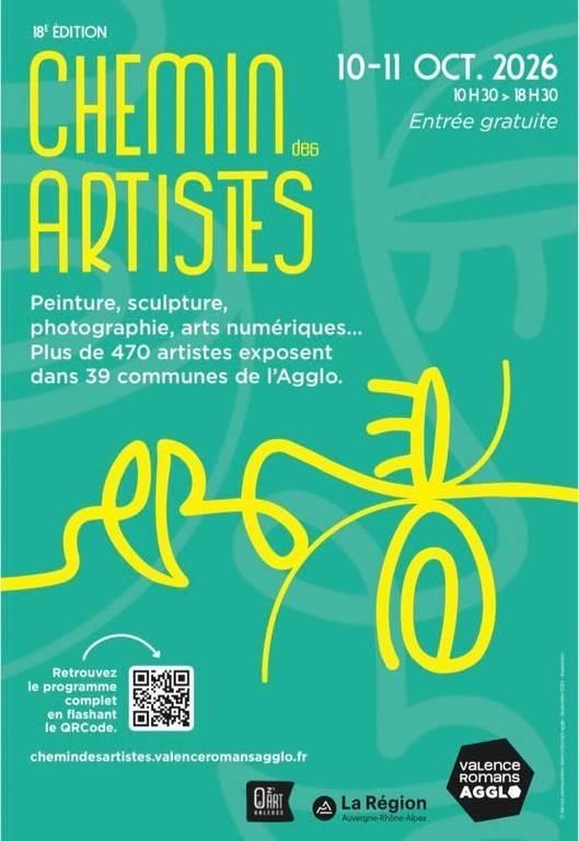 Chemin des Artistes à Charpey