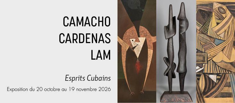 Esprits cubains : Camacho, Cárdenas, Lam