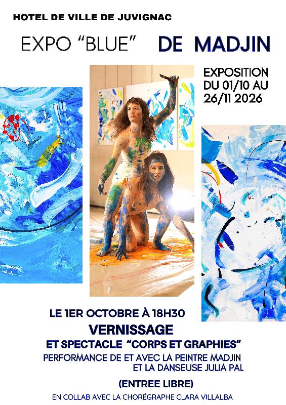 Exposition "Blue"De Madjin