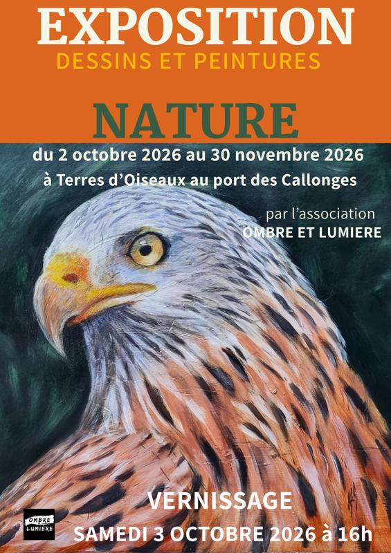 Exposition d'Ombres et Lumières à Terres d'Oiseaux