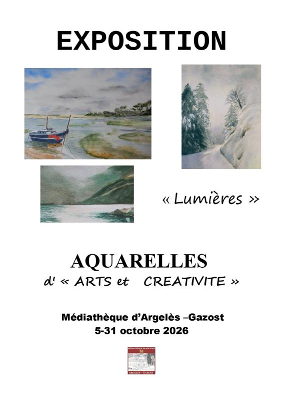 Exposition d'aquarelles : "Lumières"