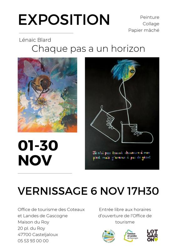 Exposition de Lénaïc Blard