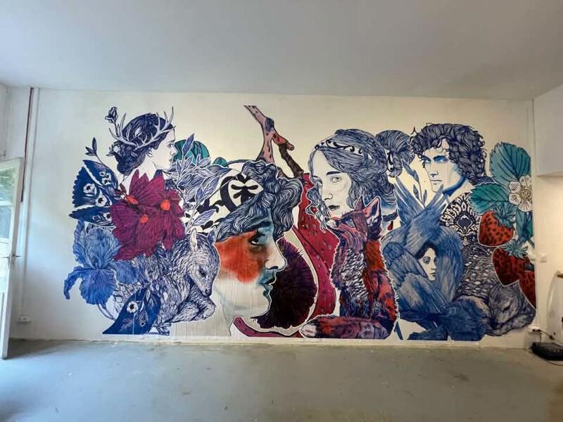 Exposition de Maryse Paloma et Delphine Delas