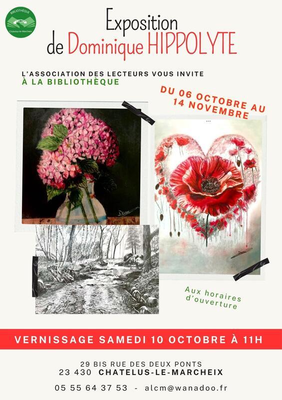 Exposition de Peintures Hippolyte Dominique Exposition de Peintures Hippolyte Dominique