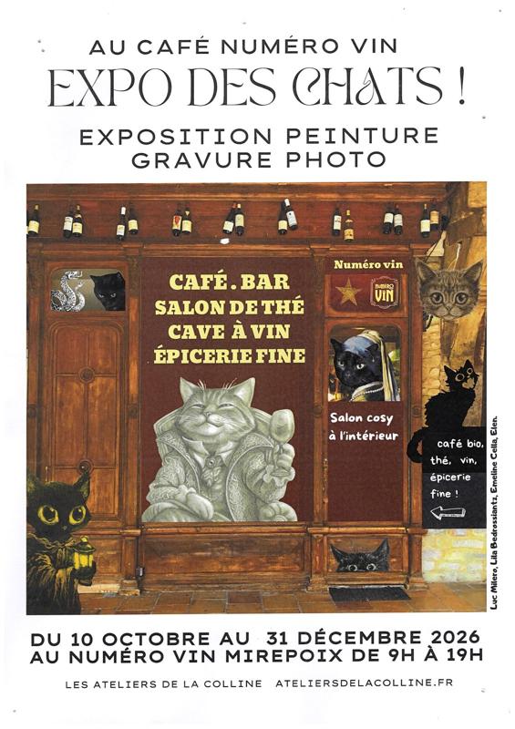 Exposition de peintures, gravures, photos