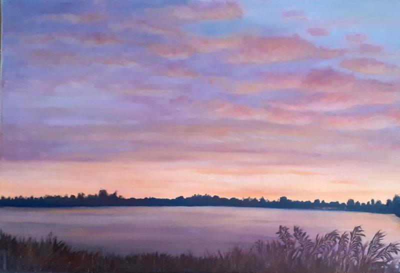 Exposition des peintures de Martine Raveau