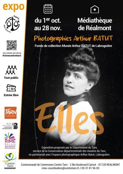 Exposition : photographies d’Arthur Batut « Elles »
