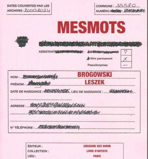 Jetée Leszek Brogowski