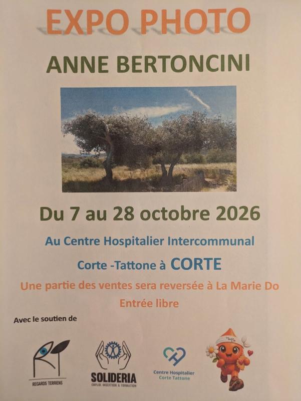 L’art au service de la solidarité : "Exposition photo d'Anne Bertoncini", organisée au profit de la Marie Do
