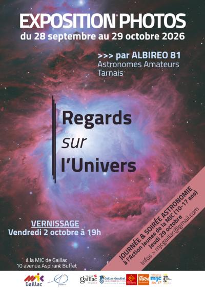 Regards sur l’Univers – Exposition photographique