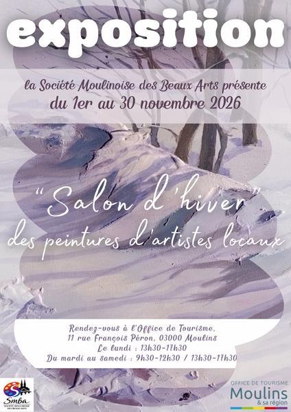 Salon d'hiver de la société moulinoise des beaux arts