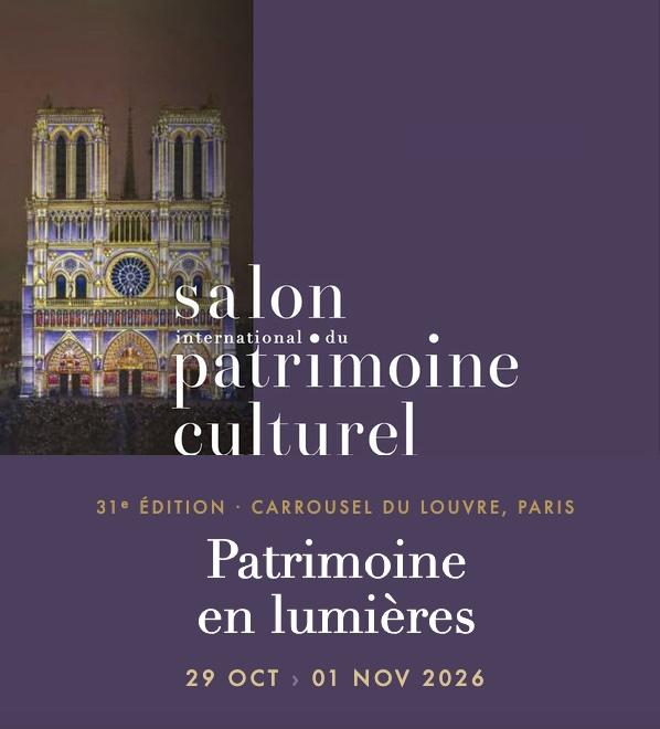 Salon international du patrimoine culturel 2026 (31e éd.)